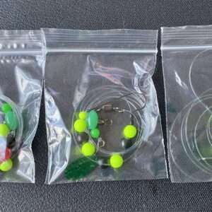 New-Pulley Plaice Bling rigs x 3 Rig Pack